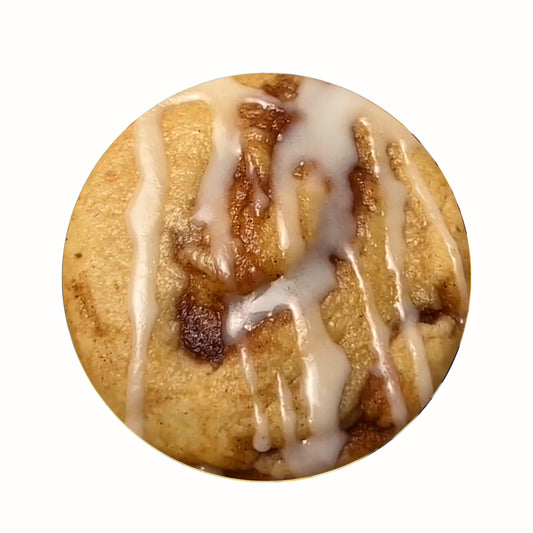 Cinnamon bun cookie